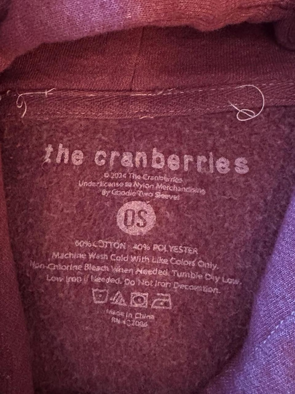 The Cranberries band hoodie - Picture 4 of 6